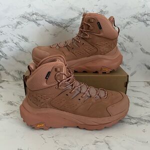 Hoka One One Kaha 2 Gore-Tex GTX High Athletic Shoes Hiking Clay Men Size 9.5